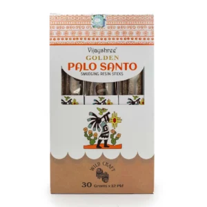 Gyllene Palo Santo-rökelsepinnar av hartz 30 g, 6-pack - produktbild 3