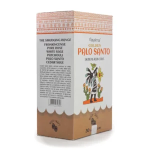 Gyllene Palo Santo-rökelsepinnar av hartz 30 g, 6-pack - produktbild 5