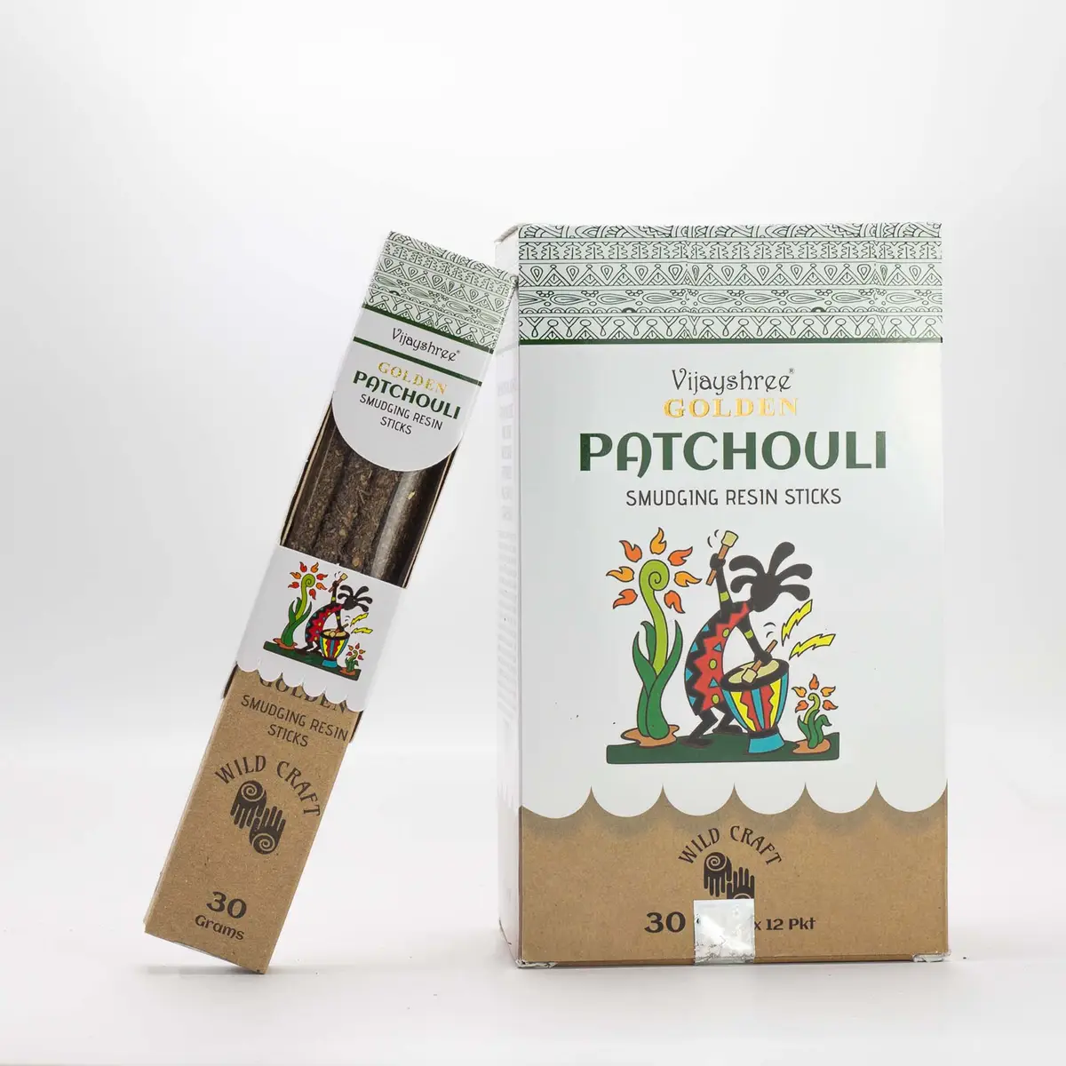 Gyllene Patchouli Rökelsepinnar av Hartz 30 g, 6-pack - produktbild 7