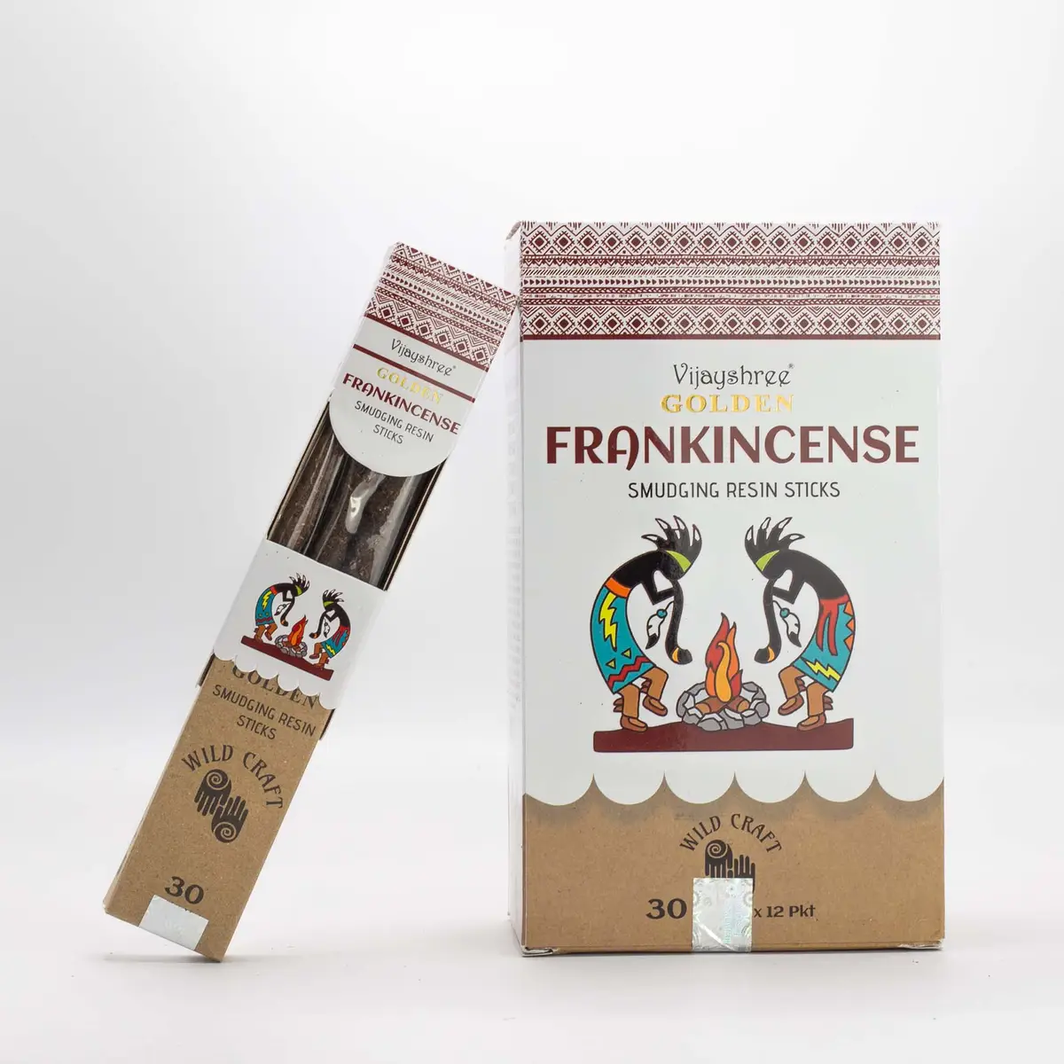 Gyllene rökelsepinnar av harts för rening 30 g, 6-pack - produktbild 4