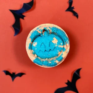 Halloweenbadbomb med fänkål och apelsin - produktbild 2
