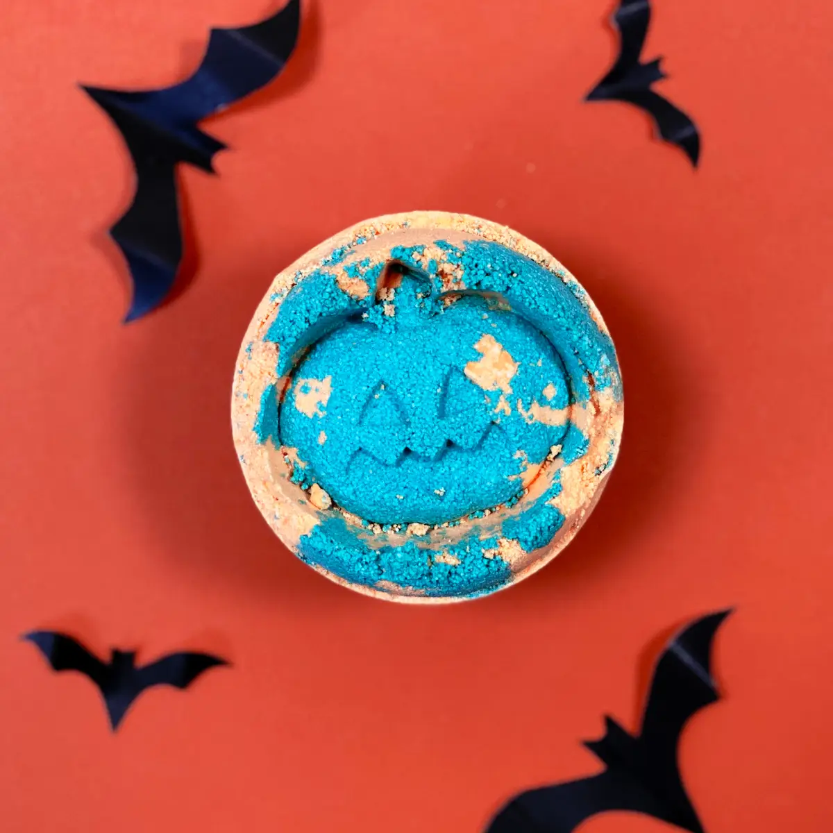 Halloweenbadbomb med fänkål och apelsin - produktbild 2