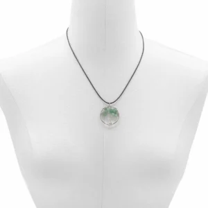 Halsband med Livets träd-hänge i jade - produktbild 5