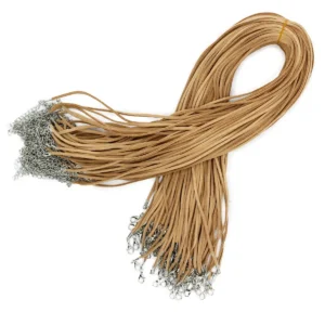 Halsbandsband i konstmocka 2,5 mm x 55 cm, beige - produktbild 2