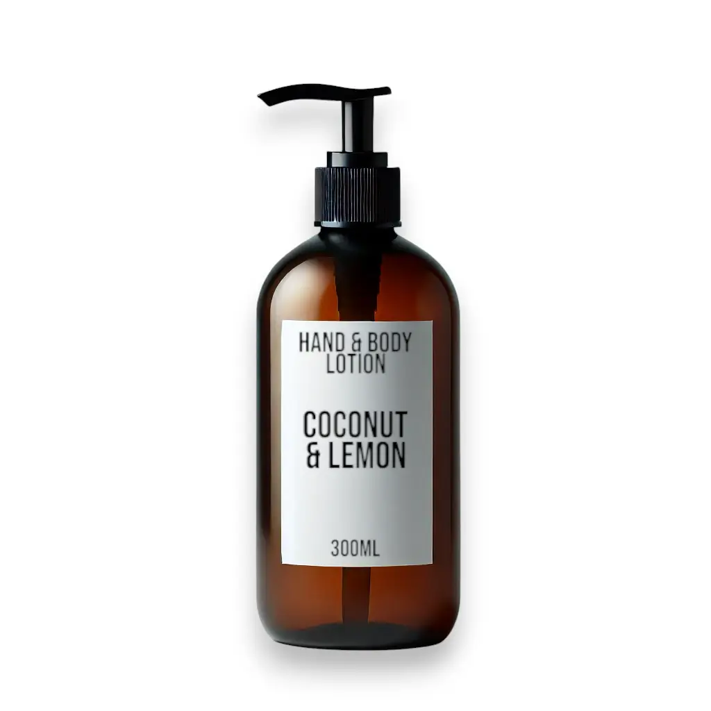 Hand- och kroppslotion med kokos och citron 300 ml - produktbild 7