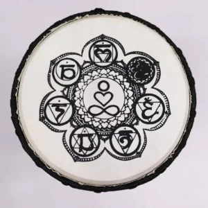 Handgjord djembe-trumma med bred topp 30 cm - produktbild 2