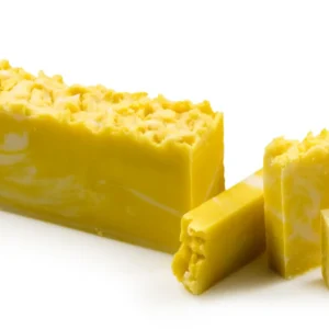 Handgjord olivtvål med citron, tvålskiva 110 g - produktbild 2