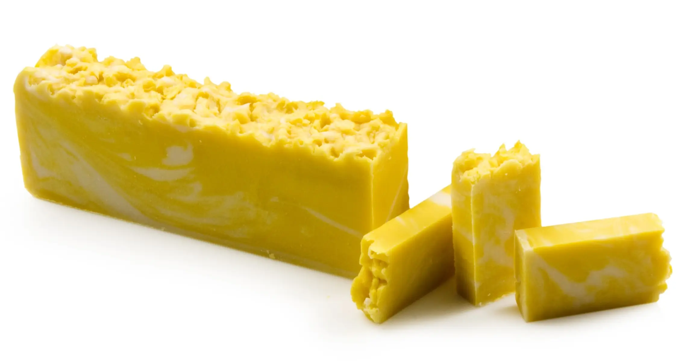 Handgjord olivtvål med citron, tvålskiva 110 g - produktbild 2