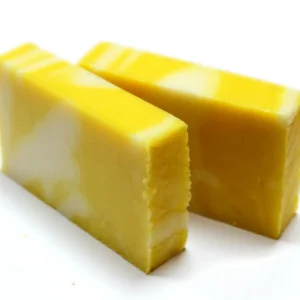 Handgjord olivtvål med citron, tvålskiva 110 g - produktbild 3