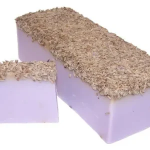 Handgjord tvål med lavendel och patchouli 100 g - produktbild 2