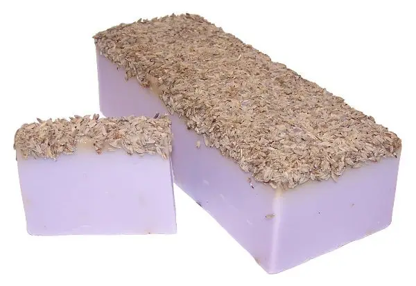 Handgjord tvål med lavendel och patchouli 100 g - produktbild 2