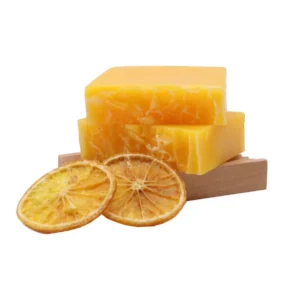 Handgjord tvål med mandarin och honung 100 g - produktbild 3