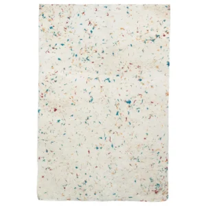 Handgjort Lokta-papper med blandade blommor och bomull 51x76 cm - produktbild 5