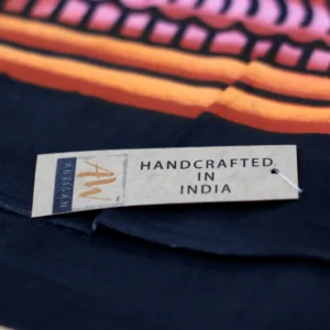 Handmålad bomullsväggbonad Chakra Buddha - produktbild 2
