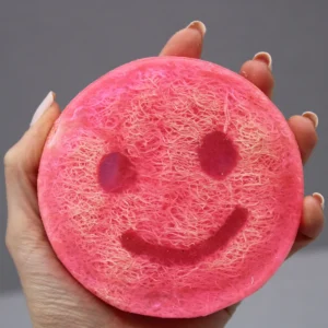 Happy Scrub-tvål i lila druvdoft - produktbild 4