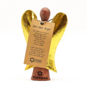Hati-Hati ängel Guardian i suarträ 15 cm - produktbild 2