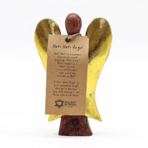 Hati-Hati ängel Joy i suarträ, 15 cm - produktbild 2