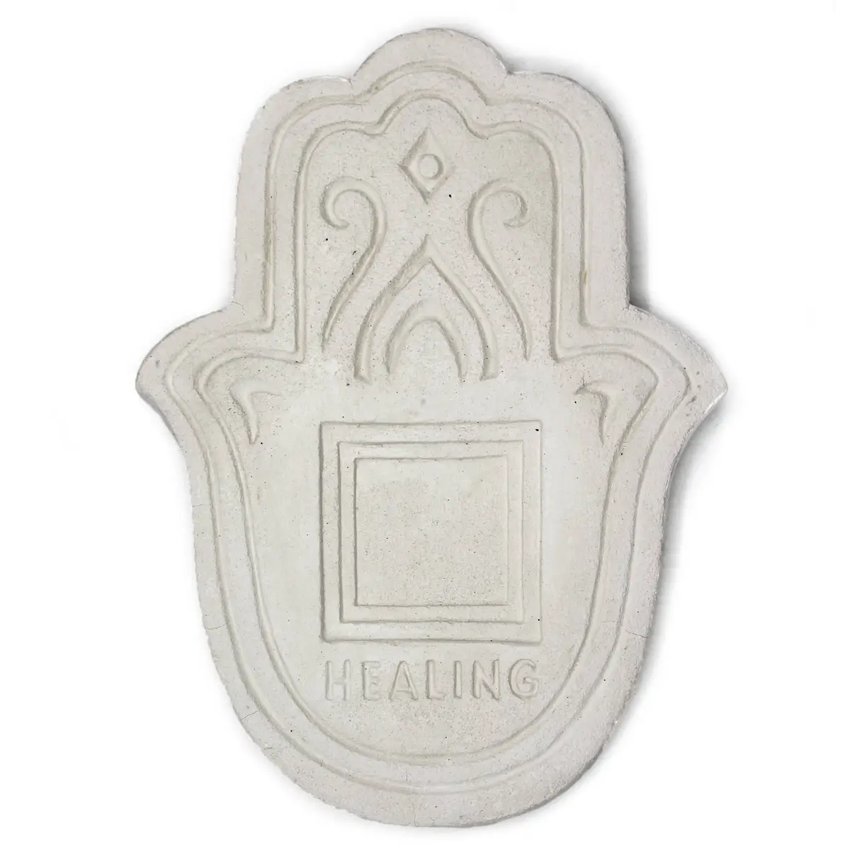 Healing-rökelsefat i vit sten - produktbild 3