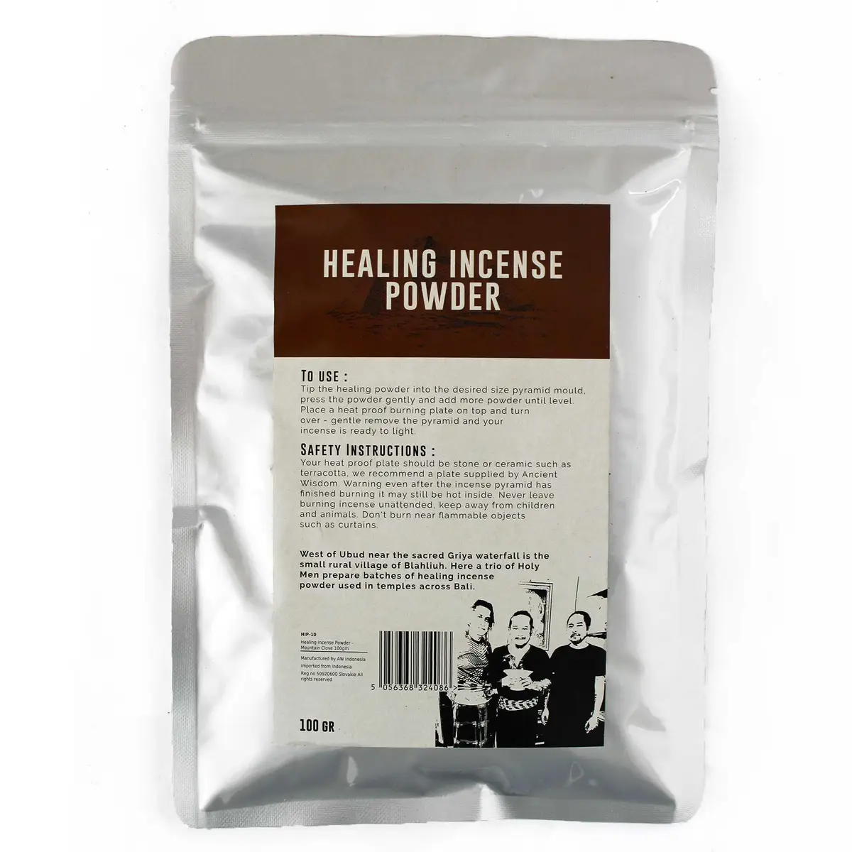 Helande rökelsepulver med bergskryddnejlika 100 g - produktbild 2