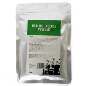 Helande rökelsepulver med helig basilika 100 g - produktbild 2