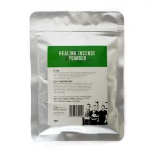 Helande rökelsepulver med helig basilika 50 g - produktbild 2