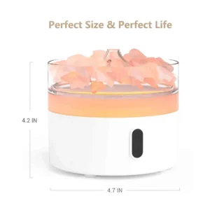 Himalayan Salt Aroma Diffuser med nattlampa och USB-C - produktbild 3