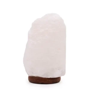 Himalayasaltlampa i kristallblock med fot, ca 3-5 kg - produktbild 2