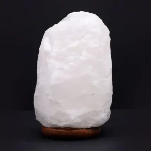 Himalayasaltlampa i kristallblock med fot, ca 3-5 kg - produktbild 4