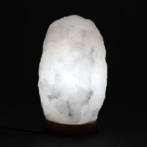 Himalayasaltlampa i kristallblock med fot, ca 3-5 kg - produktbild 5