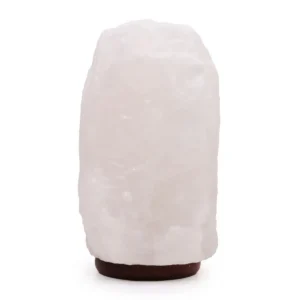 Himalayasaltlampa i kristallsten med fot, ca 8-10 kg - produktbild 2