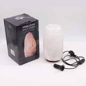 Himalayasaltlampa i kristallsten med fot, ca 8-10 kg - produktbild 3