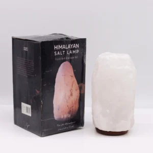 Himalayasaltlampa i kristallsten med fot, ca 8-10 kg - produktbild 4