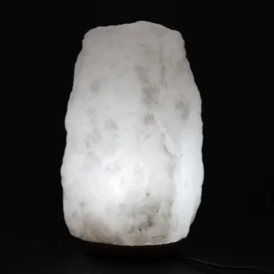 Himalayasaltlampa i kristallsten med fot, ca 8-10 kg - produktbild 6