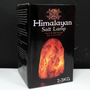 Himalayasaltlampa med sockel cirka 2–3 kg - produktbild 3