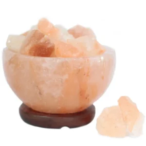 Himalayasaltlykta med eluttag och strömbrytare 15 cm x 9 cm - produktbild 4