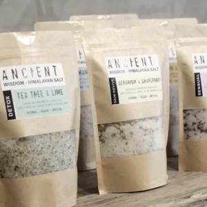 Himalayiskt badsalt med rosmarin och klary salvia 500g - produktbild 4