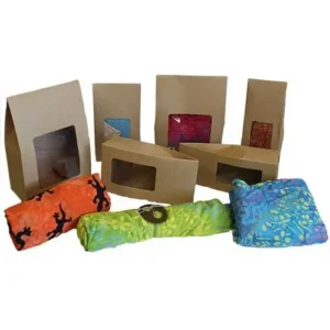 Hög presentask med fönster 23x9,2x6,5 cm - produktbild 2