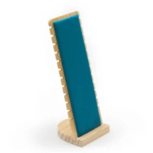 Högt smyckesställ i sammet 28x10x10 cm - produktbild 2
