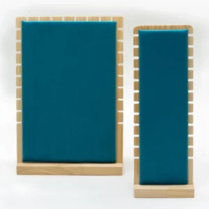 Högt smyckesställ i sammet 28x10x10 cm - produktbild 3