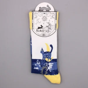 Hop Hare bambustrumpor i bambu med kattmotiv (storlek 36-40) - produktbild 4