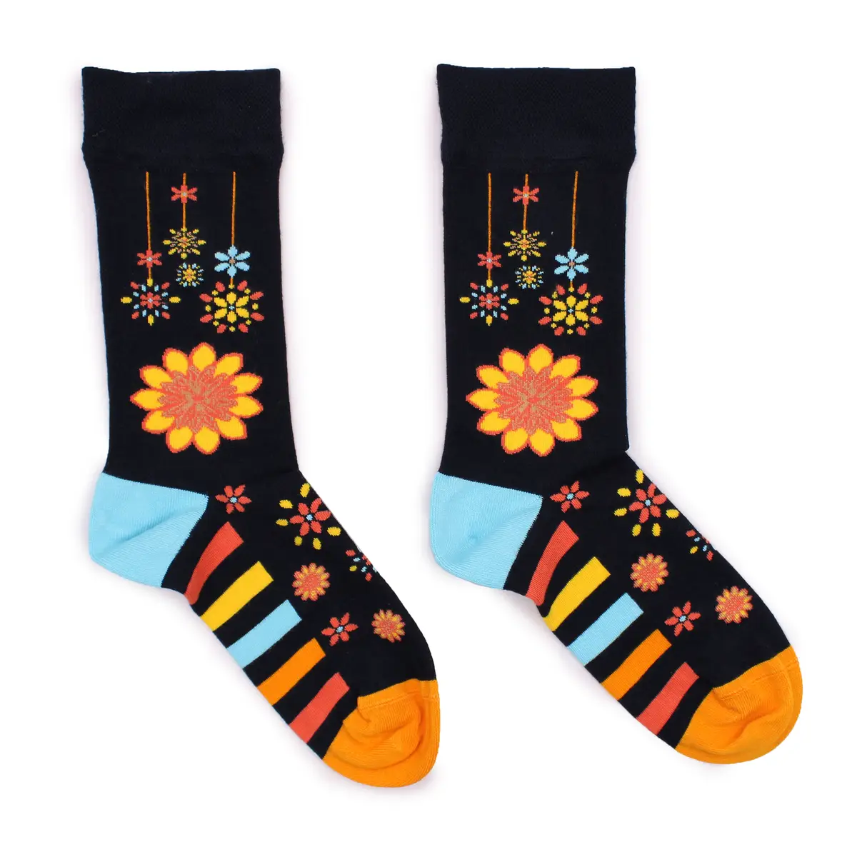 Hop Hare bambustrumpor i bambu med mandalamönster (storlek 36-40) - produktbild 3