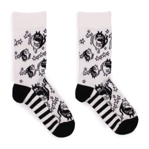 Hop Hare bambustrumpor i bambu med Ying Yang-mönster (storlek 36-40) - produktbild 2