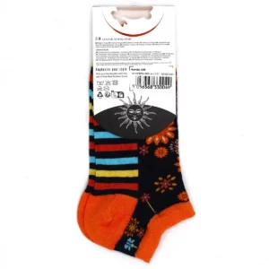 Hop Hare bambustrumpor låga tränarsockor S/M (36-40) Mandala blommor - produktbild 2