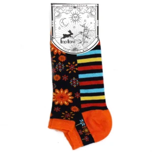 Hop Hare bambustrumpor låga tränarsockor S/M (36-40) Mandala blommor - produktbild 4