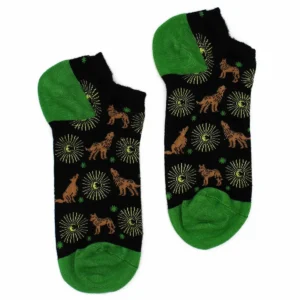 Hop Hare bambustrumpor låga träningssockor S/M (36-40) Moonlight Wolfs - produktbild 2