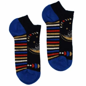 Hop Hare bambustrumpor låga träningsstrumpor S/M (36-40) Lunar Phases - produktbild 2