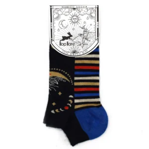 Hop Hare bambustrumpor låga träningsstrumpor S/M (36-40) Lunar Phases - produktbild 4