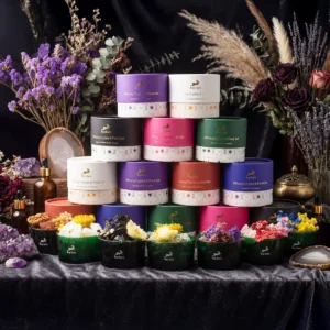 Hop Hare doftkristaller och blomsterarrangemang The Magician med grön aventurin - produktbild 7