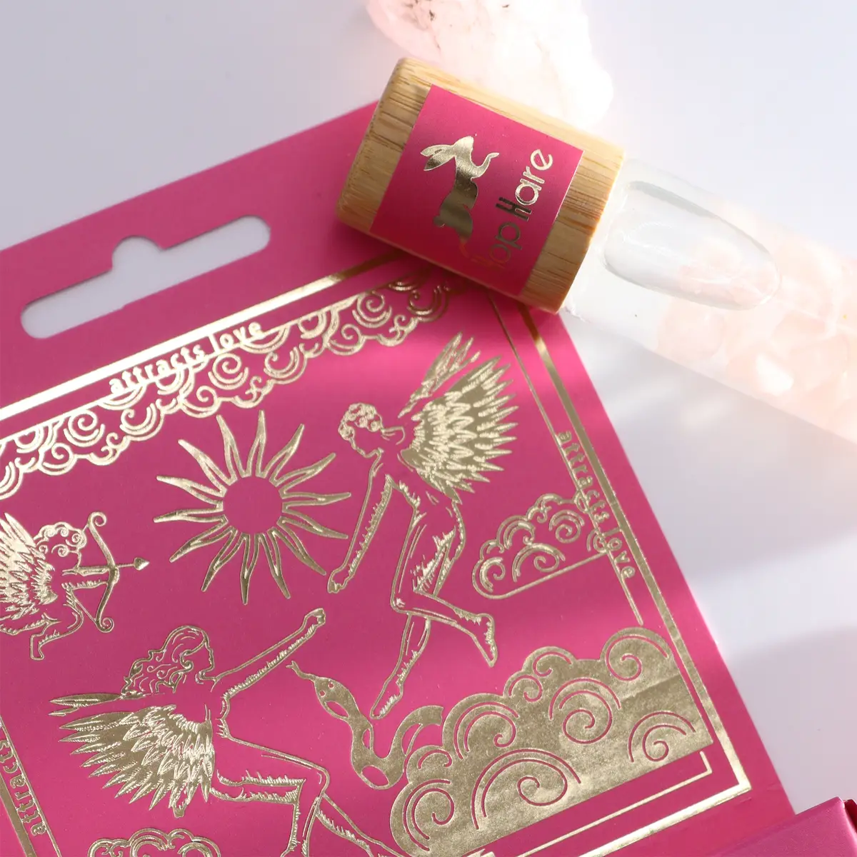Hop Hare Eterisk Olja med Rosenkvarts Roll-On The Lovers 10 ml - produktbild 4