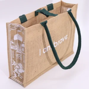 Hop Hare jutesäck med texten I am Brave - produktbild 7
